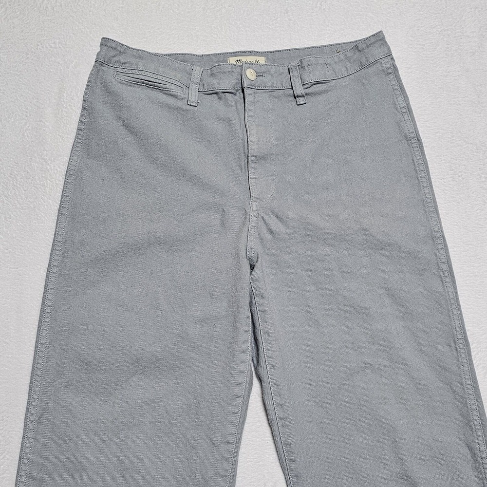 Madewell Women's Flare & Wide Leg Jeans in Light Gray